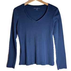 Eddie Bauer Cotton Long Sleeve T Shirt - M